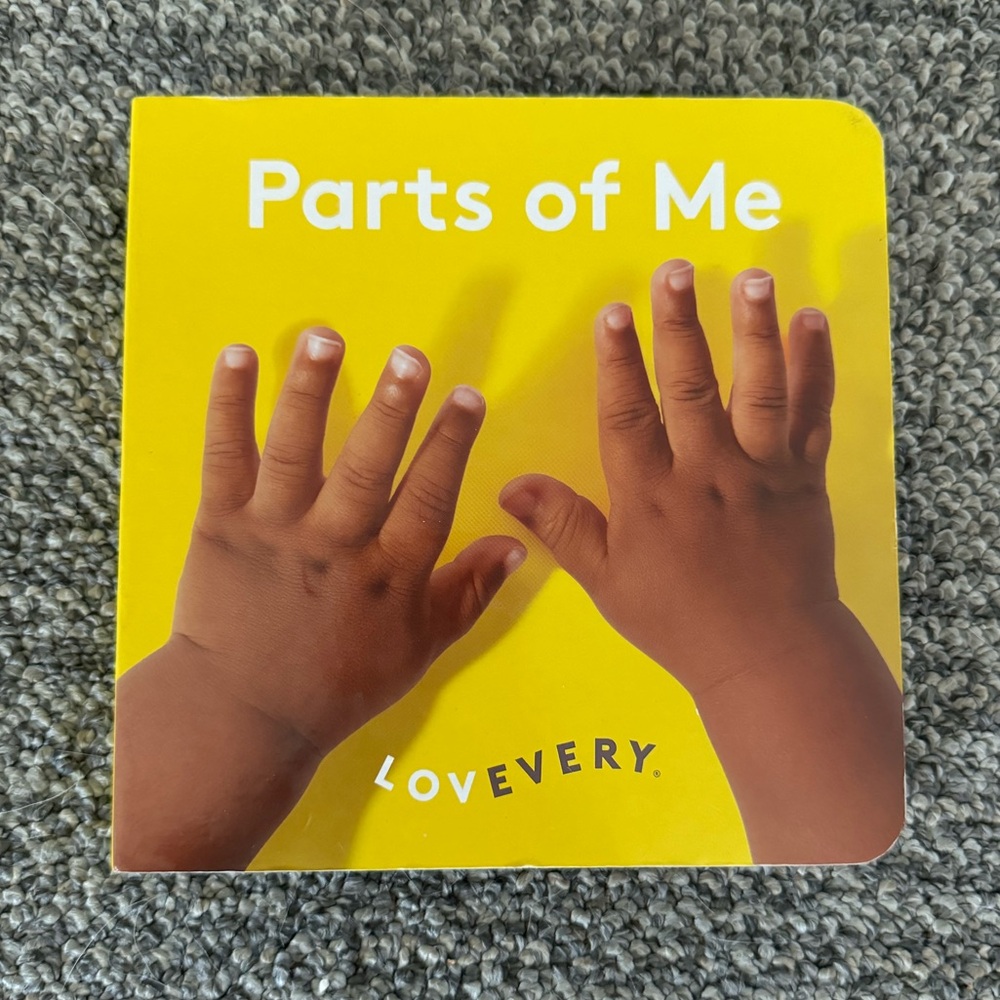 Lovevery 'Parts of Me' Book from the Senser Play Kit